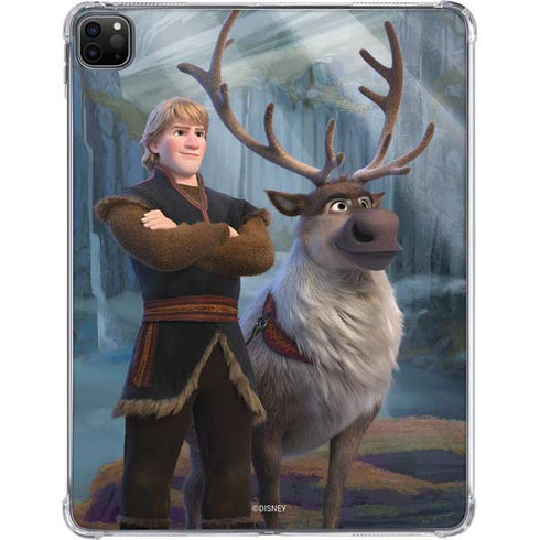 Disney Frozen II Kristoff and Sven iPad Pro 11in (2024) Clear Case