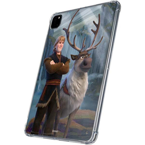 Disney Frozen II Kristoff and Sven iPad Pro 11in (2024) Clear Case