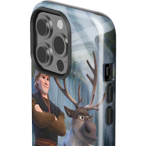 Disney Frozen II Kristoff and Sven iPhone 15 Pro Impact Case