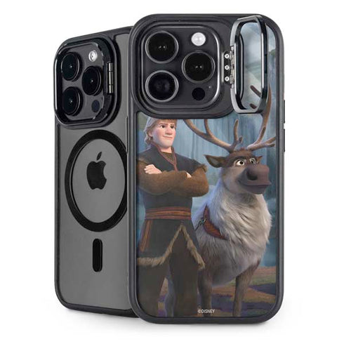 Disney Frozen II Kristoff and Sven iPhone 15 Pro Kickstand Case