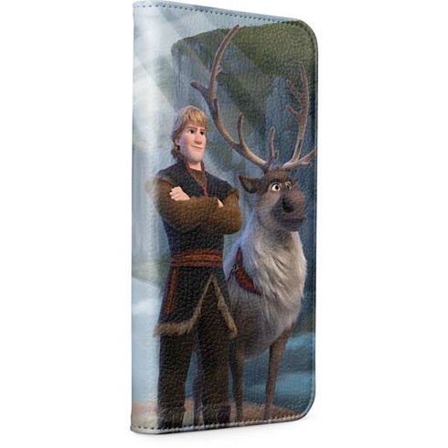 Disney Frozen II Kristoff and Sven iPhone 15 Pro Max Folio Case
