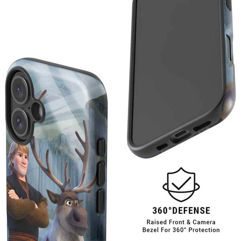 Disney Frozen II Kristoff and Sven iPhone 16 Magsafe Impact Case