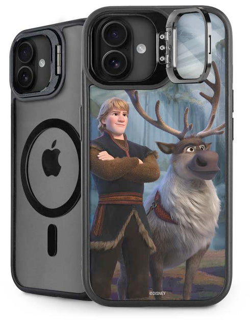 Disney Frozen II Kristoff and Sven iPhone 16 Plus Kickstand Case