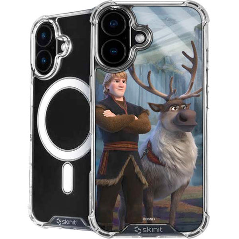 Disney Frozen II Kristoff and Sven iPhone 16 Plus MagSafe Case