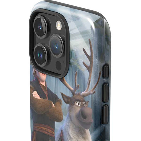 Disney Frozen II Kristoff and Sven iPhone 16 Pro Max Impact Case
