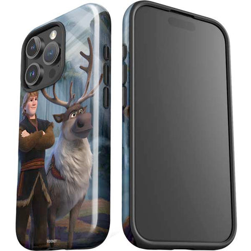Disney Frozen II Kristoff and Sven iPhone 16 Pro Max Impact Case