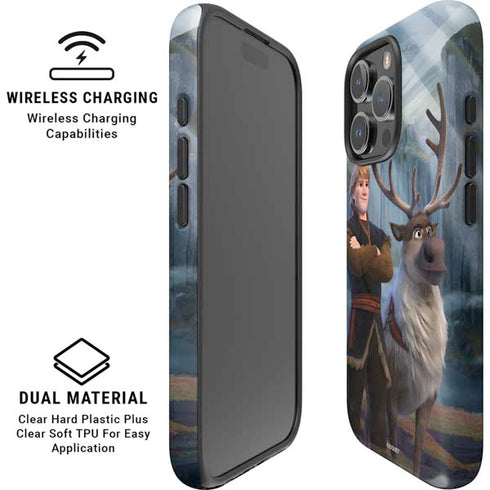Disney Frozen II Kristoff and Sven iPhone 16 Pro Max Magsafe Impact Case