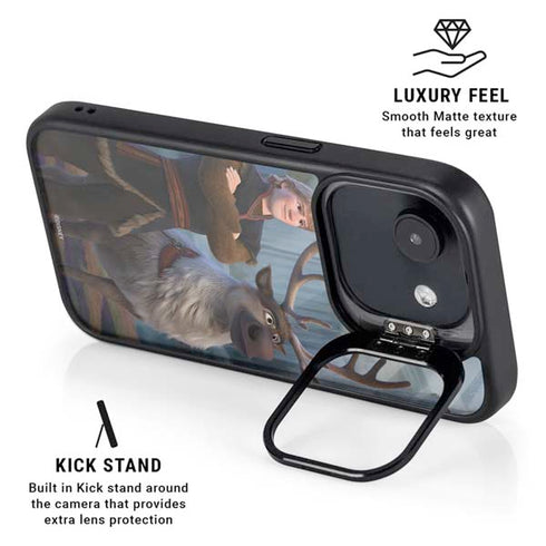 Disney Frozen II Kristoff and Sven iPhone 16e Kickstand Case