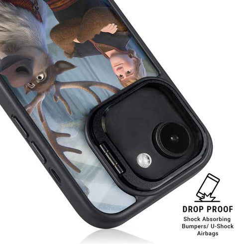 Disney Frozen II Kristoff and Sven iPhone 16e Kickstand Case