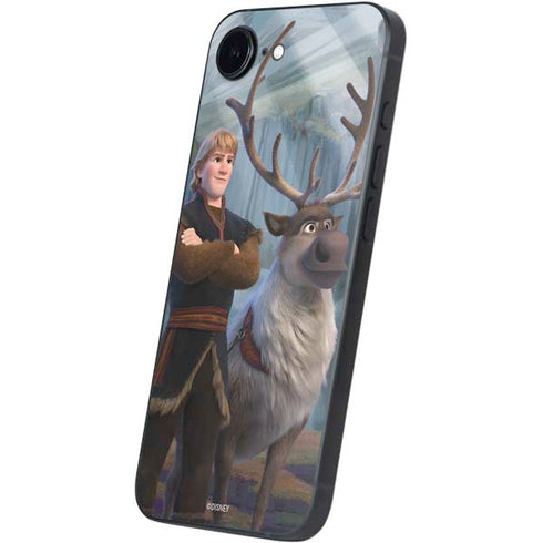 Disney Frozen II Kristoff and Sven iPhone 16e Skin