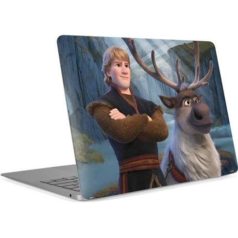 Disney Frozen II Kristoff and Sven Apple MacBook Air Skin