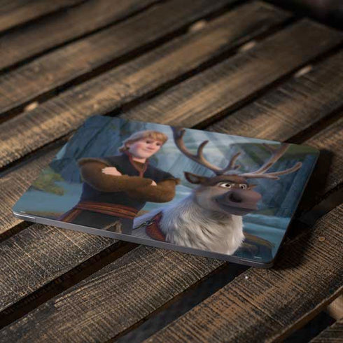 Disney Frozen II Kristoff and Sven Apple MacBook Air Skin