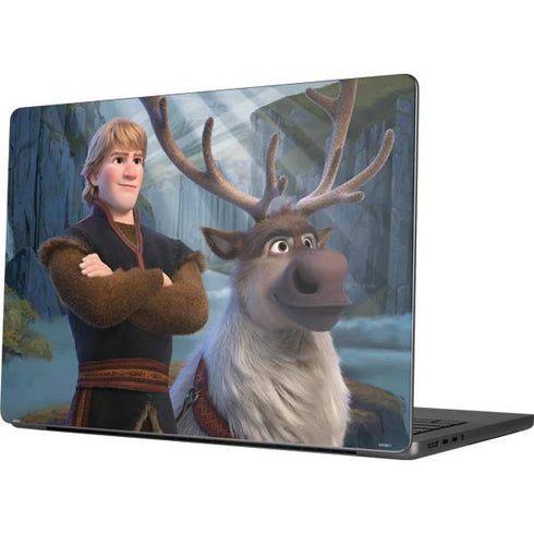 Disney Frozen II Kristoff and Sven Apple MacBook Pro 14-inch Skin