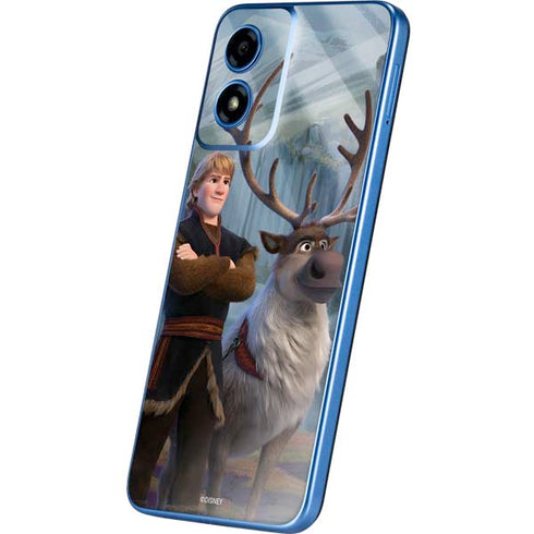 Disney Frozen II Kristoff and Sven Moto G Play 4G (2024) Skin