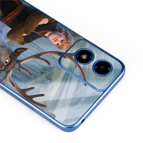 Disney Frozen II Kristoff and Sven Moto G Play 4G (2024) Skin