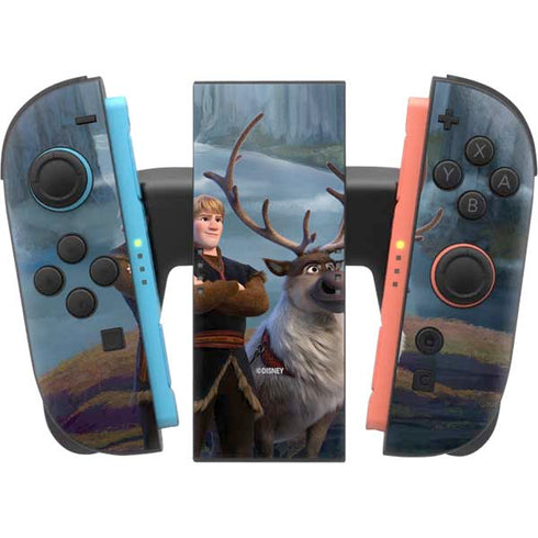 Disney Frozen II Kristoff and Sven Nintendo Switch 2 (2025) Joy-Con Controller Skin