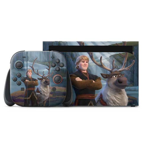 Disney Frozen II Kristoff and Sven Nintendo Skins