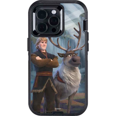 Disney Frozen II Kristoff and Sven Otterbox Defender iPhone Skin