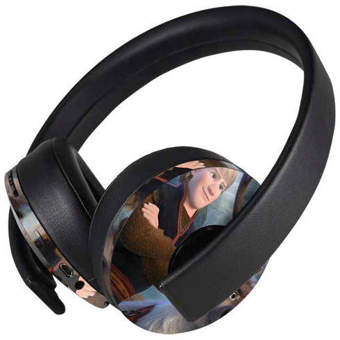 Disney Frozen II Kristoff and Sven PlayStation 4 Gold Wireless Headset Skin
