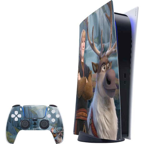 Disney Frozen II Kristoff and Sven PlayStation PS5 Skins