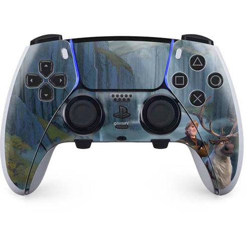 Disney Frozen II Kristoff and Sven PS5 DualSense Edge Pro Controller Skin
