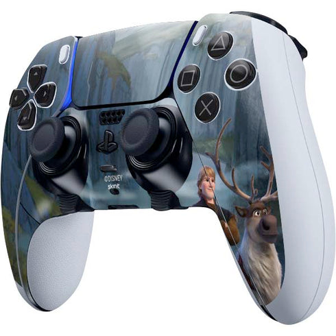 Disney Frozen II Kristoff and Sven PS5 DualSense Edge Pro Controller Skin