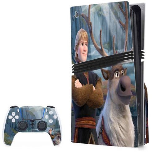 Disney Frozen II Kristoff and Sven PlayStation PS5 Skins