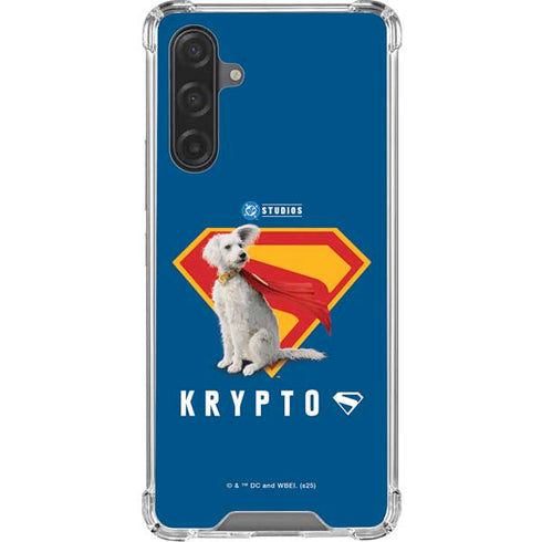 Superman 2025 Krypto the Super Dog Galaxy A17 Clear Case