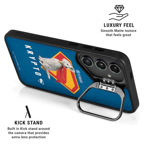 Superman 2025 Krypto the Super Dog Galaxy S26 Plus Kickstand Case