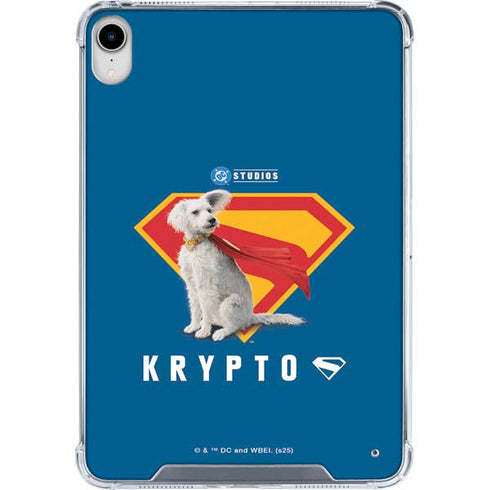 Superman 2025 Krypto the Super Dog iPad 11th Gen (2025) Clear Case