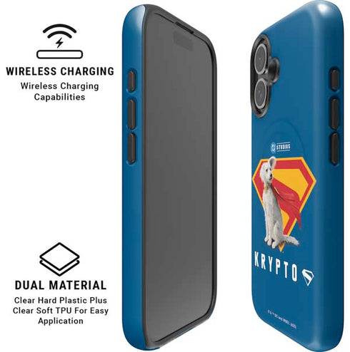 Superman 2025 Krypto the Super Dog iPhone 16 Magsafe Impact Case