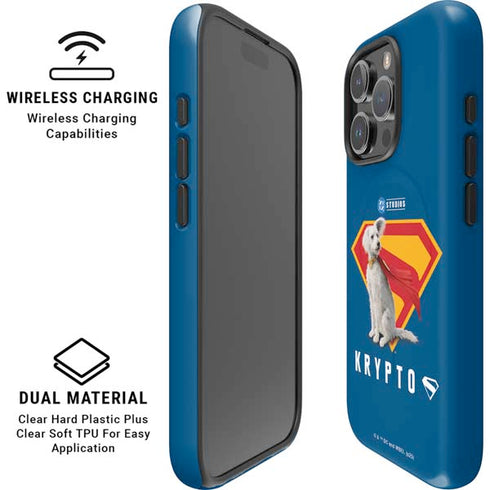 Superman 2025 Krypto the Super Dog iPhone 16 Pro Magsafe Impact Case