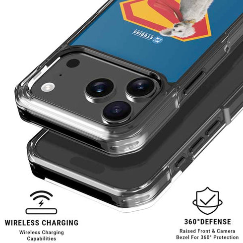 Superman 2025 Krypto the Super Dog iPhone 18 Pro Clear Case