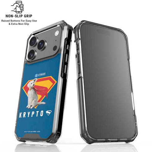 Superman 2025 Krypto the Super Dog iPhone 18 Pro Clear Case