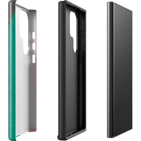 Kuwait Flag Distressed Galaxy S23 Ultra Pro Case