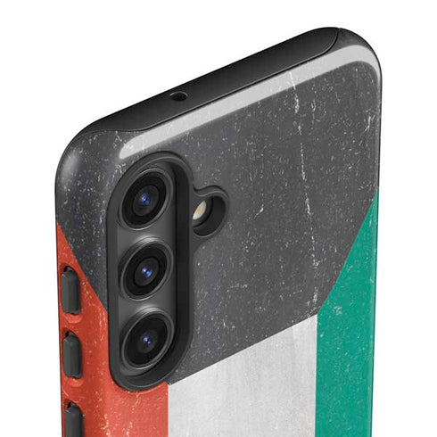 Kuwait Flag Distressed Galaxy S25 Impact Case