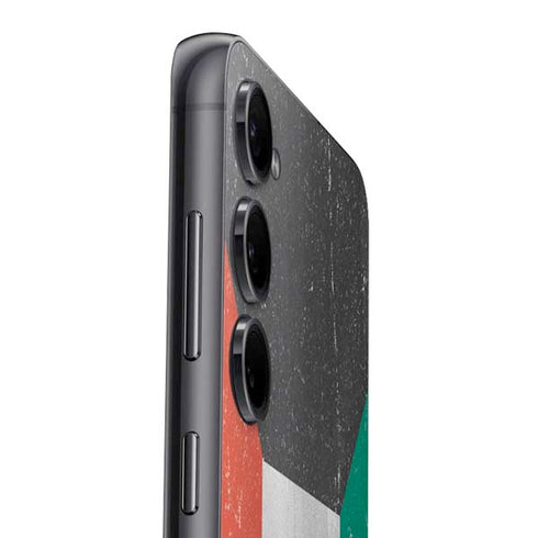 Kuwait Flag Distressed Galaxy S25 Plus Skin