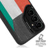 Kuwait Flag Distressed Galaxy S25 Ultra Kickstand Case