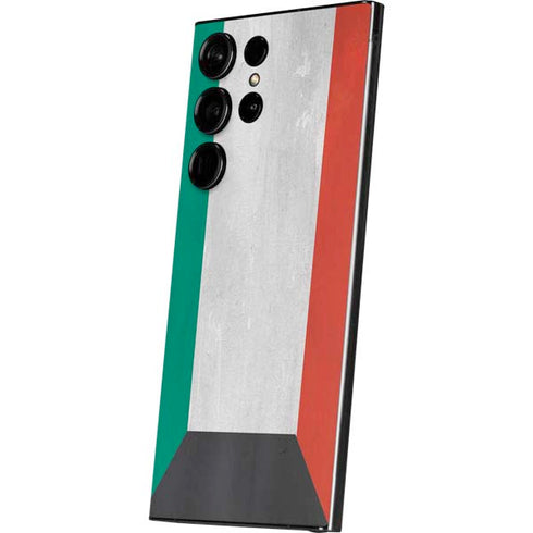 Kuwait Flag Distressed Galaxy S24 Ultra Skin