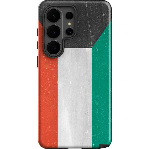 Kuwait Flag Distressed Galaxy S26 Ultra Impact Case