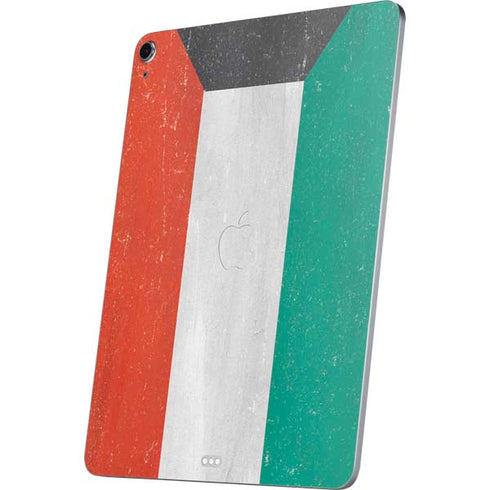 Kuwait Flag Distressed Apple iPad Air Skin