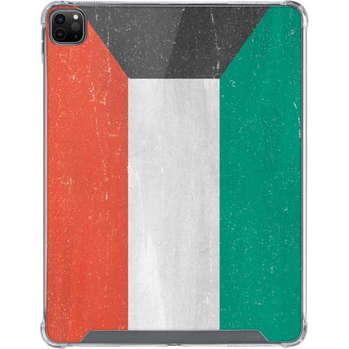 Kuwait Flag Distressed iPad Cases