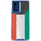 Kuwait Flag Distressed Moto G 5G (2024) Clear Case