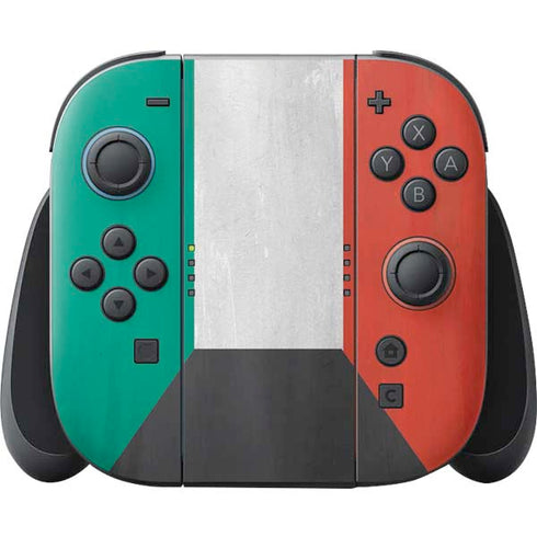 Kuwait Flag Distressed Nintendo Skins