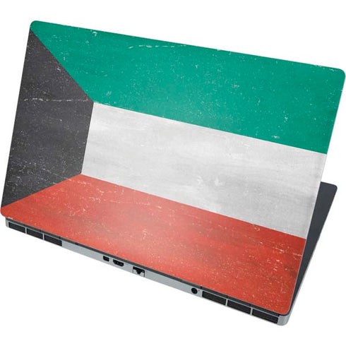 Kuwait Flag Distressed Dell Precision Skin