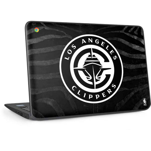 NBA LA Clippers Animal Print HP Chromebook Skin