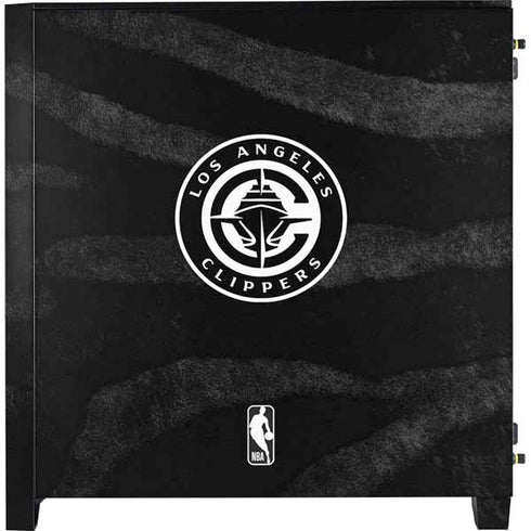 NBA LA Clippers Animal Print Corsair 4000D Tempered Glass Mid-Tower ATX Case Skin