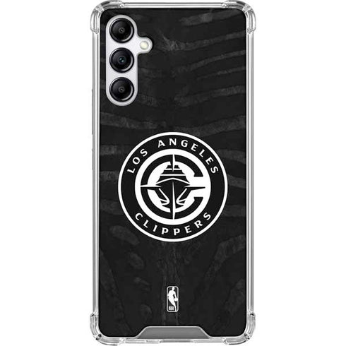 NBA LA Clippers Animal Print Galaxy A15 5G Clear Case