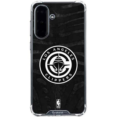 NBA LA Clippers Animal Print Galaxy A36 5G Clear Case