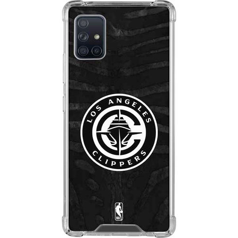 NBA LA Clippers Animal Print Galaxy A51 5G Clear Case